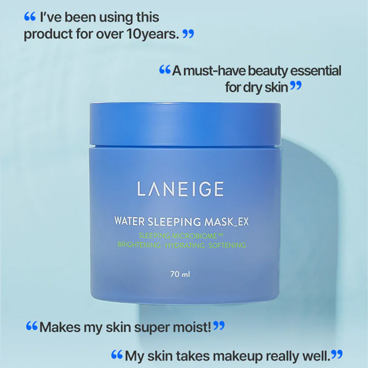 LANEIGE Water Sleeping Mask 70 – обзор и цена Luxury Skincare Treatments